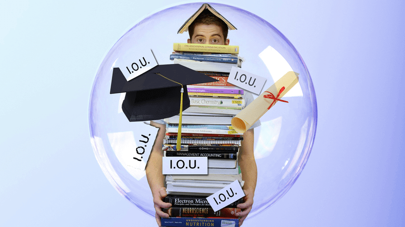 Student loan debt Education College image